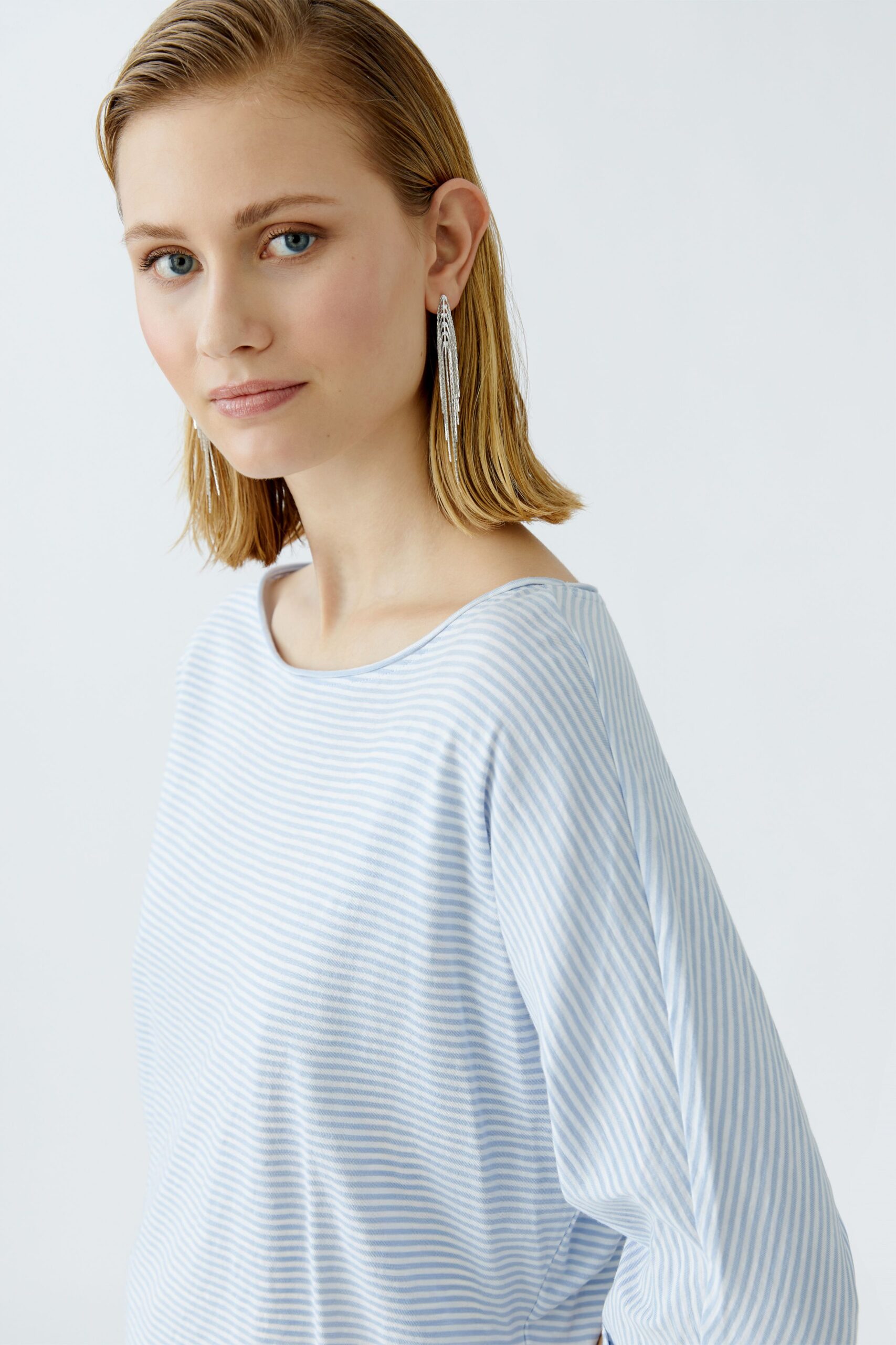 OUI Stripe Cotton Tee - Image 4